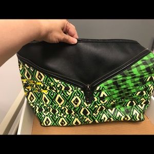 L.a.m.b. Gorgeous large coated canvas/leather bag